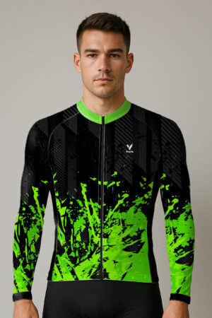 GREEN SPLASH CYCLING JERSEY