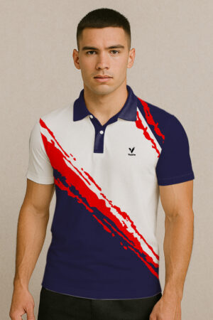 BLUE BOLD CRICKET JERSEY