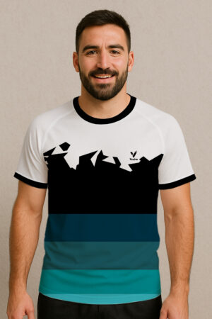 COLOR BLOCKED BADMINTON JERSEY