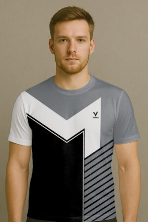 GREY PULSE E SPORTS JERSEY