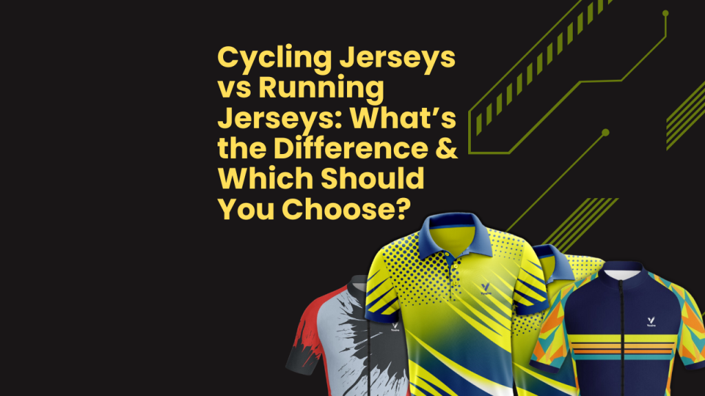 Cycling jersey vs running jersey
