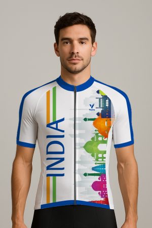 RIDE FOR INDIA CLUB FIT CYCLING JERSEY