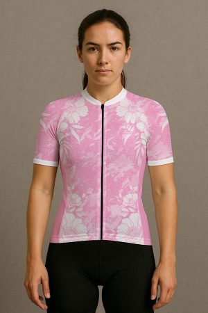 SOFT PINK WOMEN CYCLING JERSEY