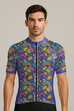 PURPLE NOVA DOODLE JERSEY