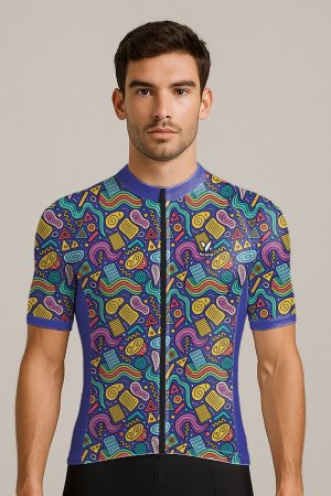 PURPLE NOVA DOODLE JERSEY