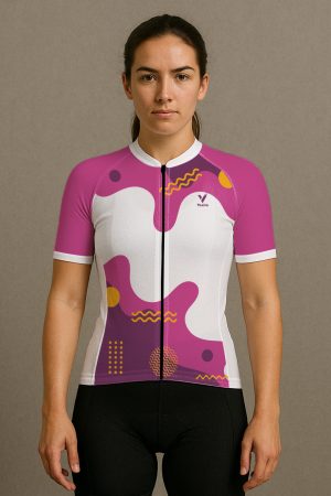 PURPLE HORIZON CYCLING JERSEY