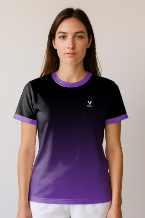 PURPLE GRADIENT FOOTBALL JERSEY