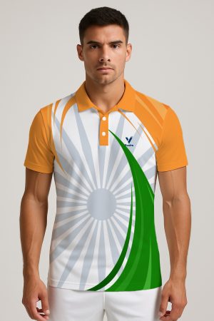 TRICOLOUR PRIDE CRICKET JERSEY