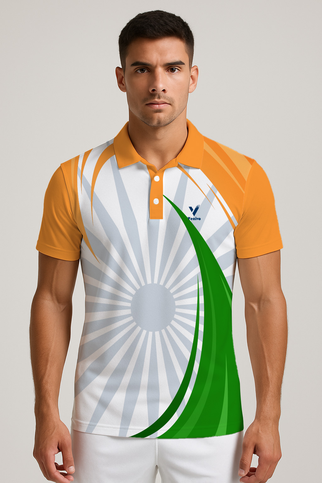 TRICOLOUR PRIDE CRICKET JERSEY