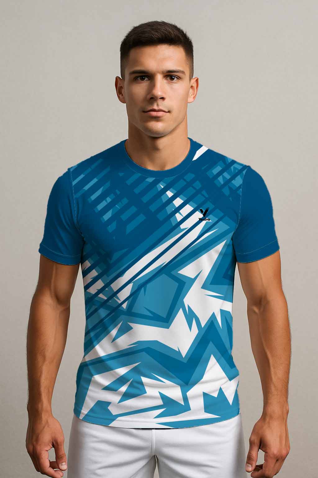 ZEPHYR BLUE FOOTBALL JERSEY