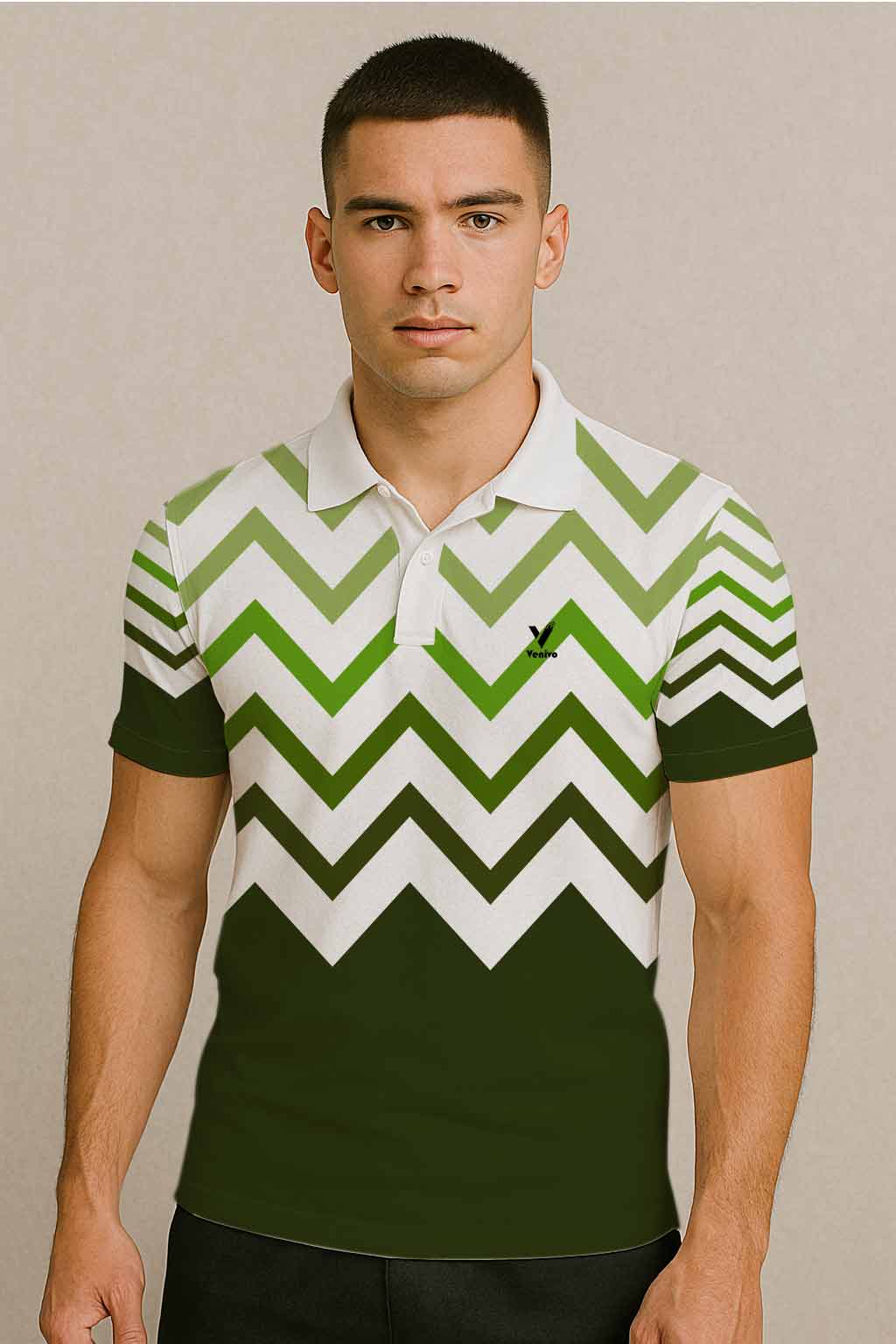 GREEN WAVE CRICKET JERSEY