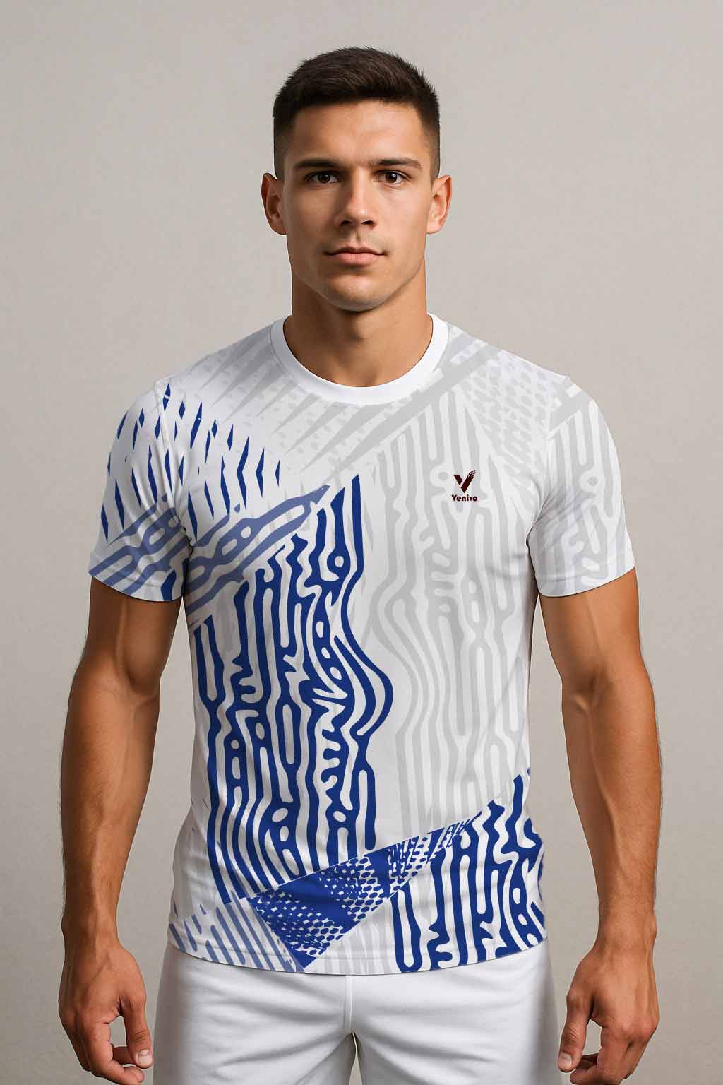 BLUE MAZE FOOTBALL JERSEY