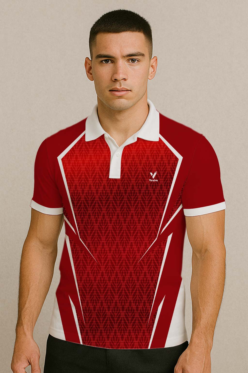 APEX RED CRICKET JERSEY