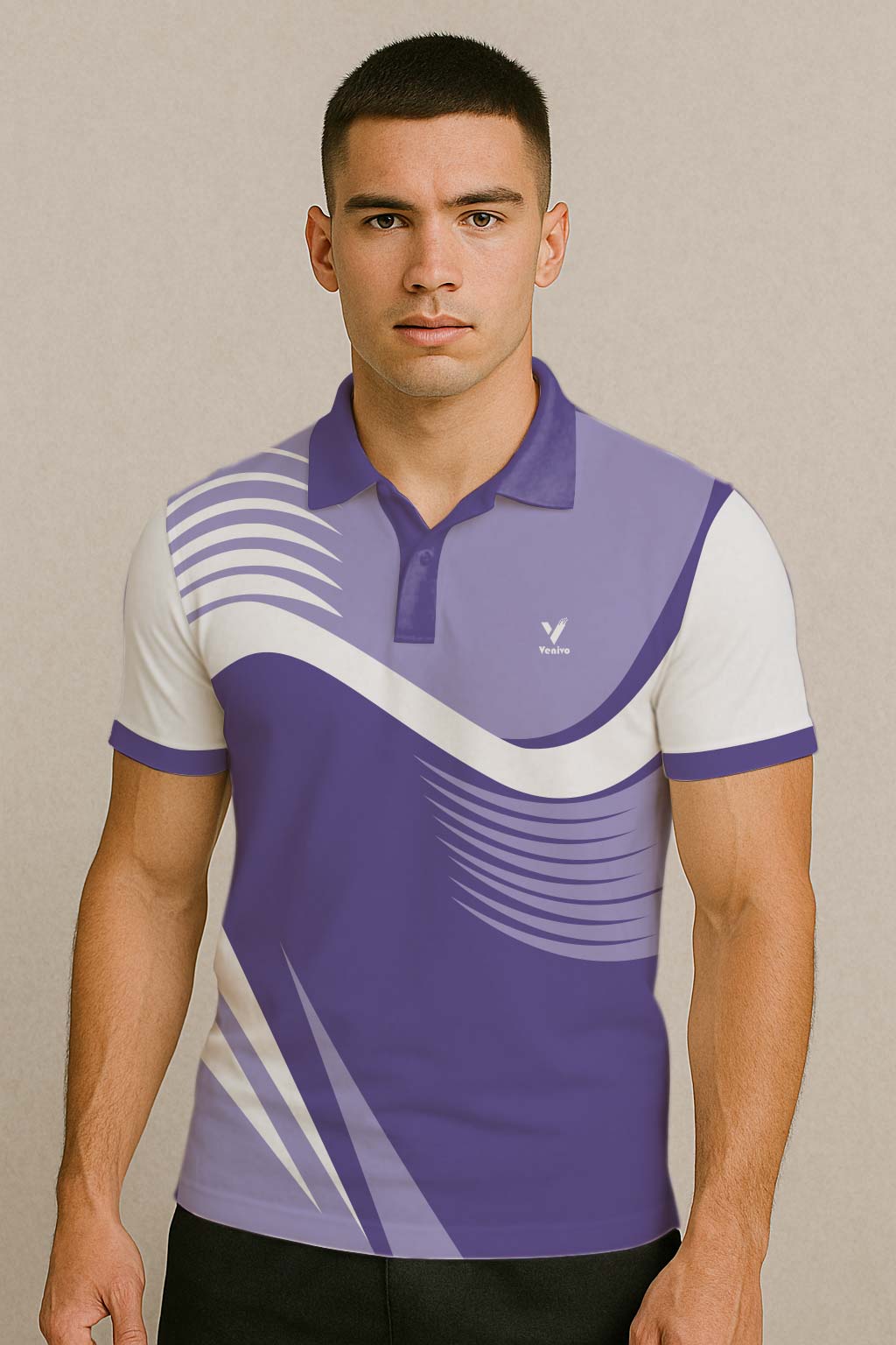 CHROMA CREST BADMINTON JERSEY