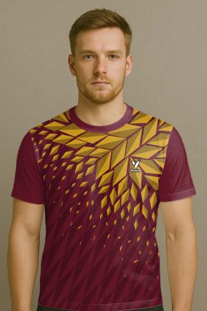 GEOMETRIC KALEIDOSCOPE FOOTBALL JERSEY