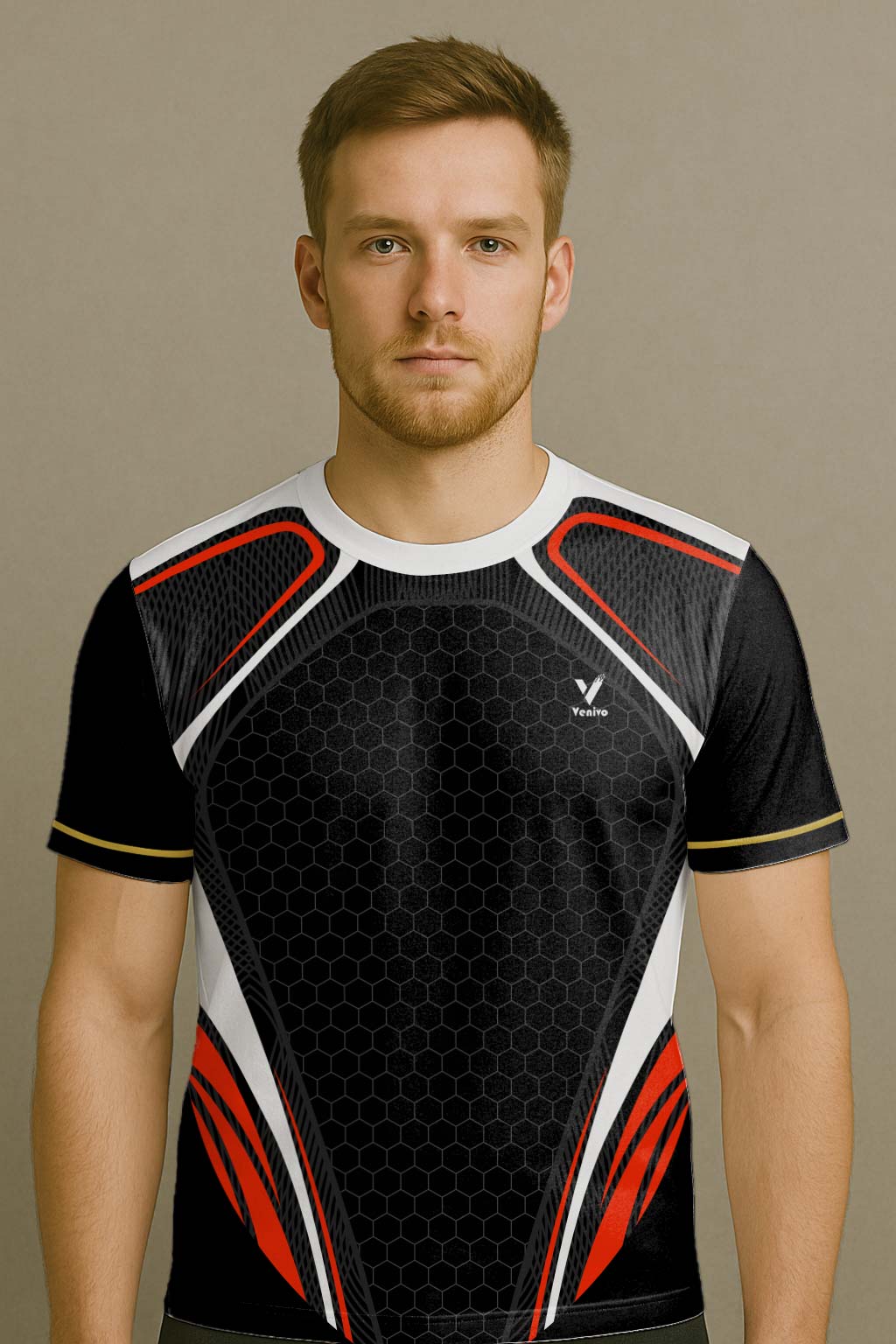 CARBON HEX FOOTBALL JERSEY