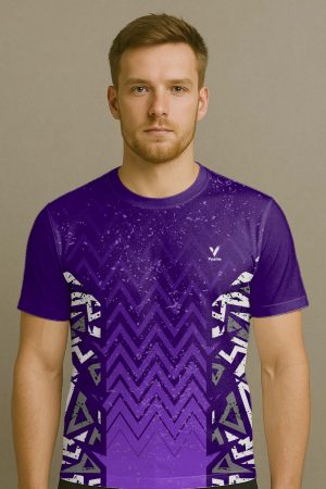 ZIGZAG GRUNGE FOOTBALL JERSEY