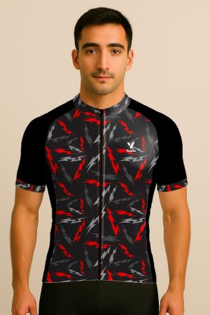 ELECTRIC SHATTER CYCLING JERSEY