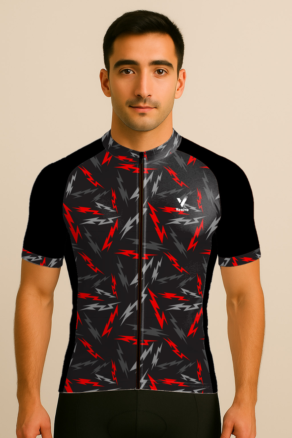 ELECTRIC SHATTER CYCLING JERSEY