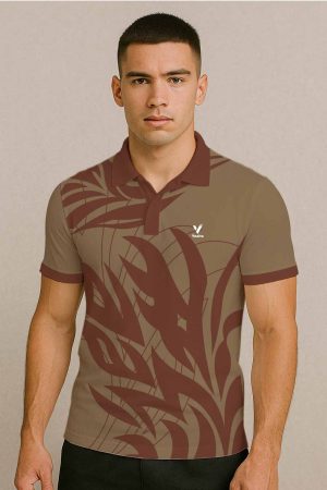 SHADOW LEAF POLO BADMINTON JERSEY