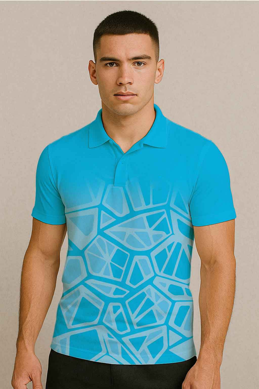 FUTURISTIC WAVE BADMINTON JERSEY
